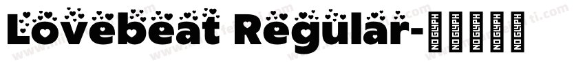 Lovebeat Regular字体转换